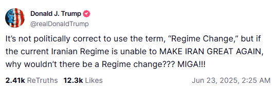 Do you remember Trump’s post about Iran?

The U.S. is currently helping Mexico in its fight against the cartels. A lot of people have started posting “Make Mexico Great Again” on the timeline.

What if Trump says $MMGA?

7um6R6EKqky4nZ6uN8yk3ftv88QKZ5sWiiWm1hw5pump