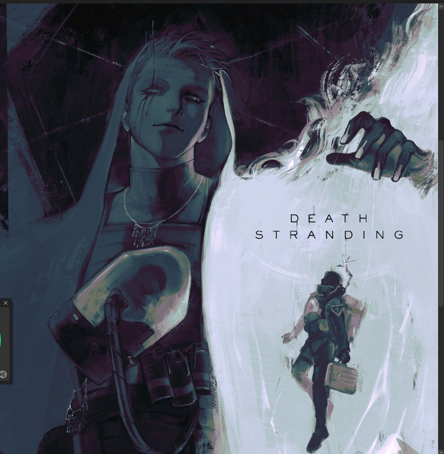 Pyroronchinoo's tweet image. I'm cooked 
#DeathStranding