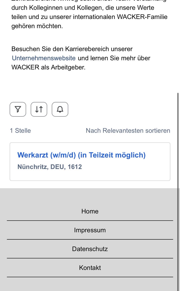 til_ros's tweet image. Wie dramatisch die Situation in der Chemieindustrie ist an einem Beidpiel: WACKER beschäftigt weltweit etwa 16.000 Mitarbeiter. 

Wieviele Stellenangebote gibt es wohl für Professionals? 

Antwort: 1