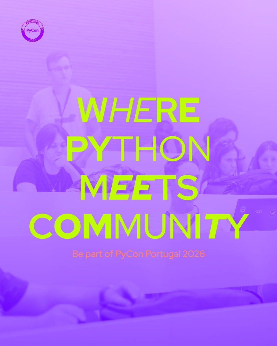 PyCon Portugal tweet media