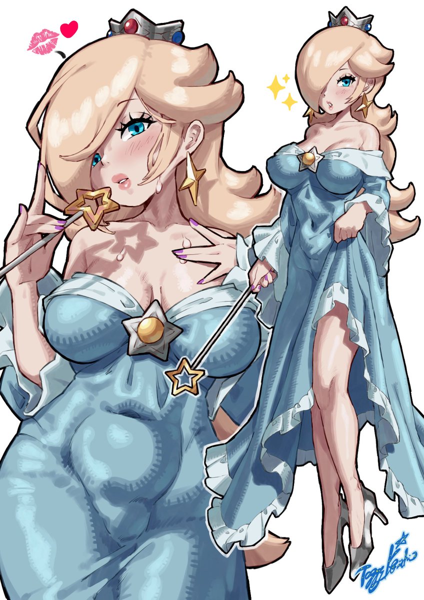 【再掲】魅惑のママ、ロゼッタ様❤️💋

【Repost】Beautiful mama, Rosalina❤️💋