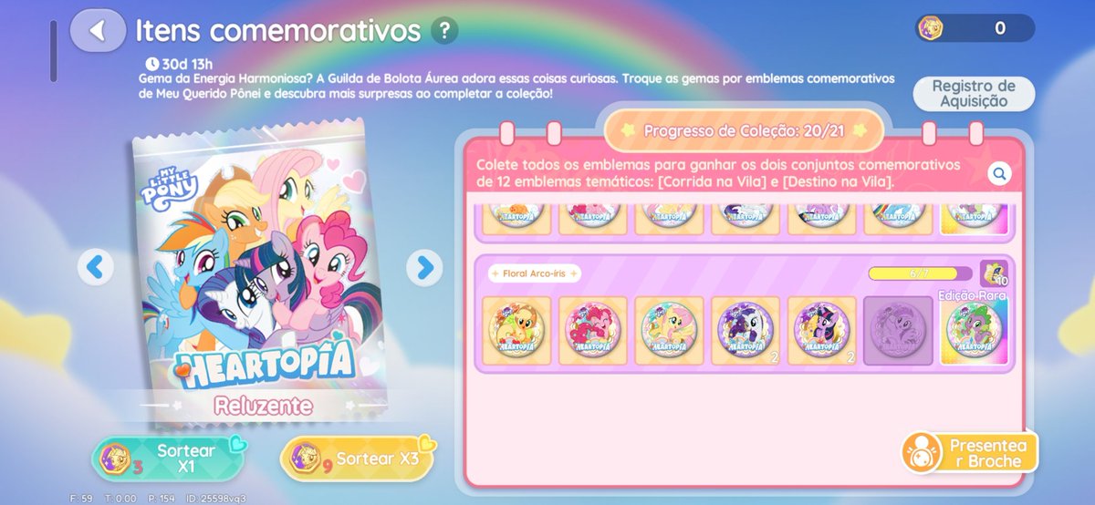 hwarafa_yu's tweet photo. Troco Broche/Emblema Heartopia (Tenho a Rarity Floral e Twilight Floral) troco pela Rainbow dash Floral.
#Heartopia #HEARTOPIA #mylittlepony https://t.co/12ho0X3lB5