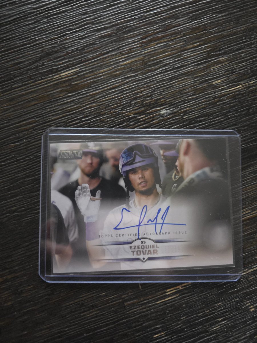 RYJ0Resells's tweet image. Nothing crazy from Stadium Club, but I did get an auto