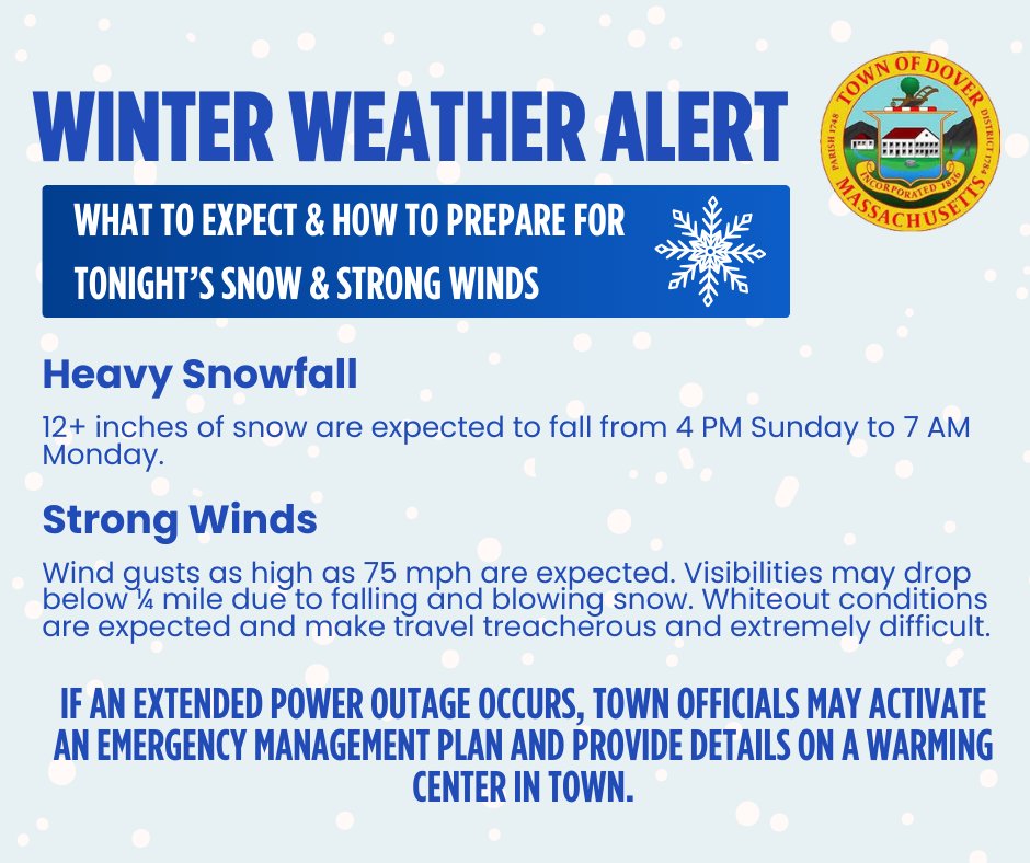 Town of Dover, MA tweet media