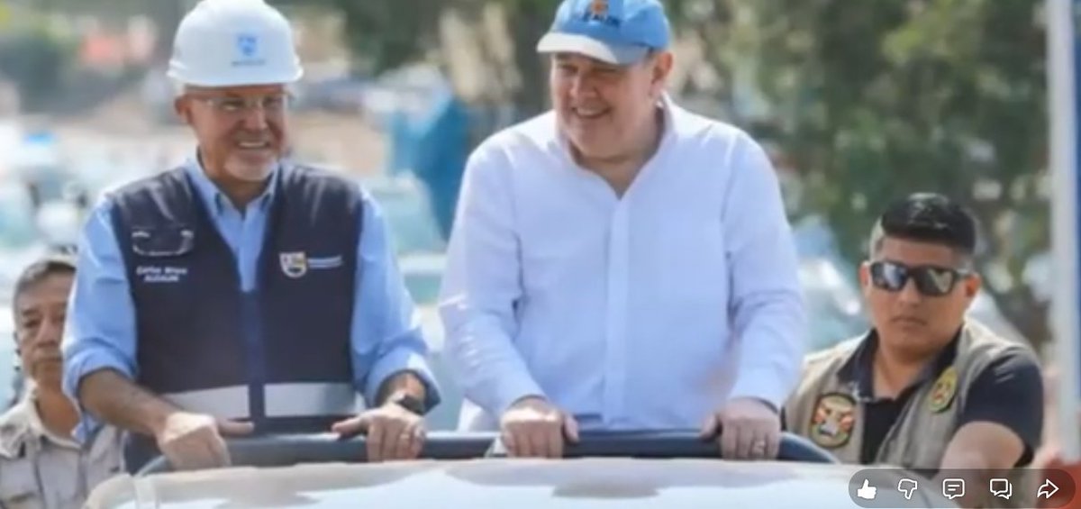 A los periodistas: No se dejen engañar. La Muni de Surco y su alcalde inauguraron desde las auxiliares hasta la última "inauguración" de la vía sin tener señalización, luz, semáforos, puentes. Esto a pesar que no tenían ni tienen culminado expediente técnico