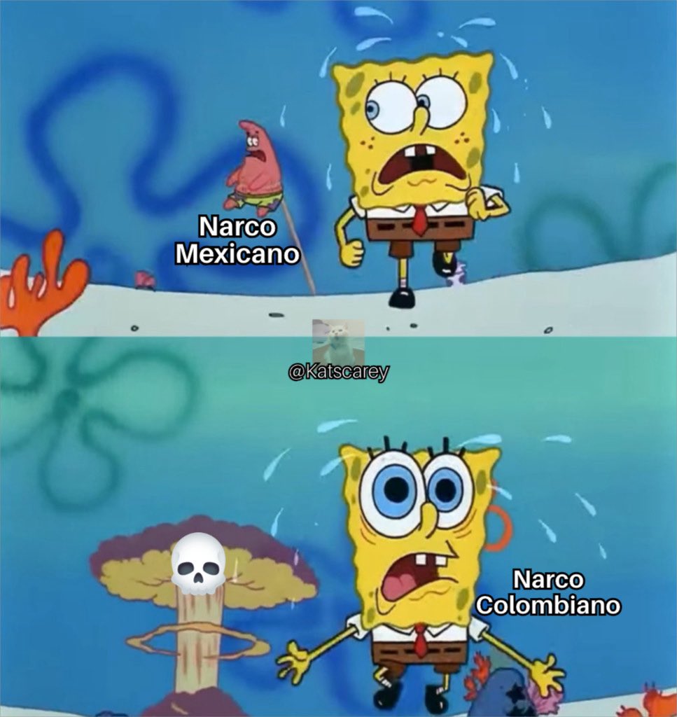 Narcos Colombianos viendo lo que paso en Mexico con el Mencho.