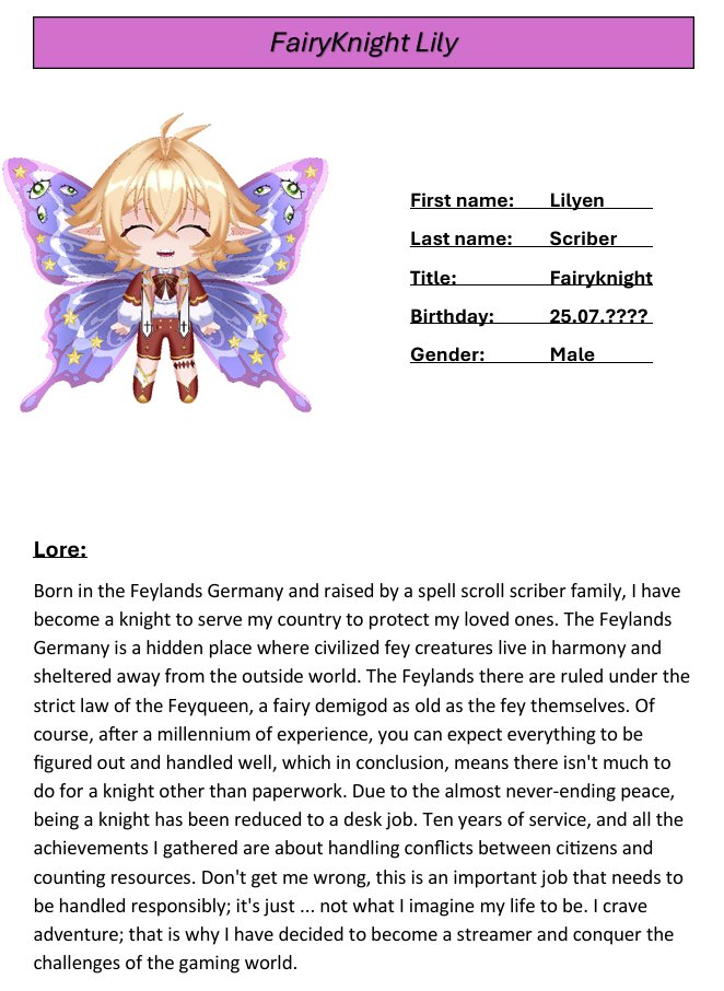 Fairyknight Lily tweet media