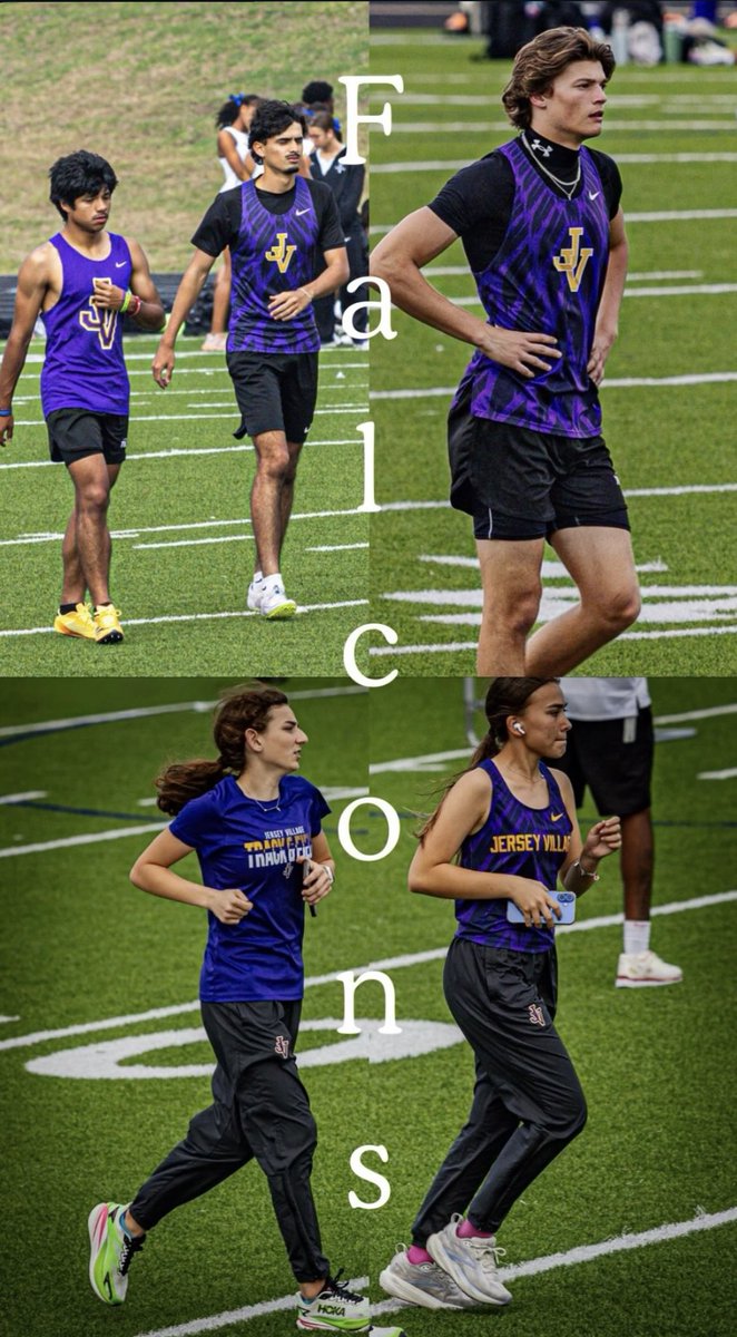 JVillageXCTF's tweet photo. The Falcons got better this week. 💜

We had multiple personal bests and came home with some hardware! 🏅 Proud of the growth, the grit, and the way we continue to build. #ChampionMindset https://t.co/PdtVgIjqZa