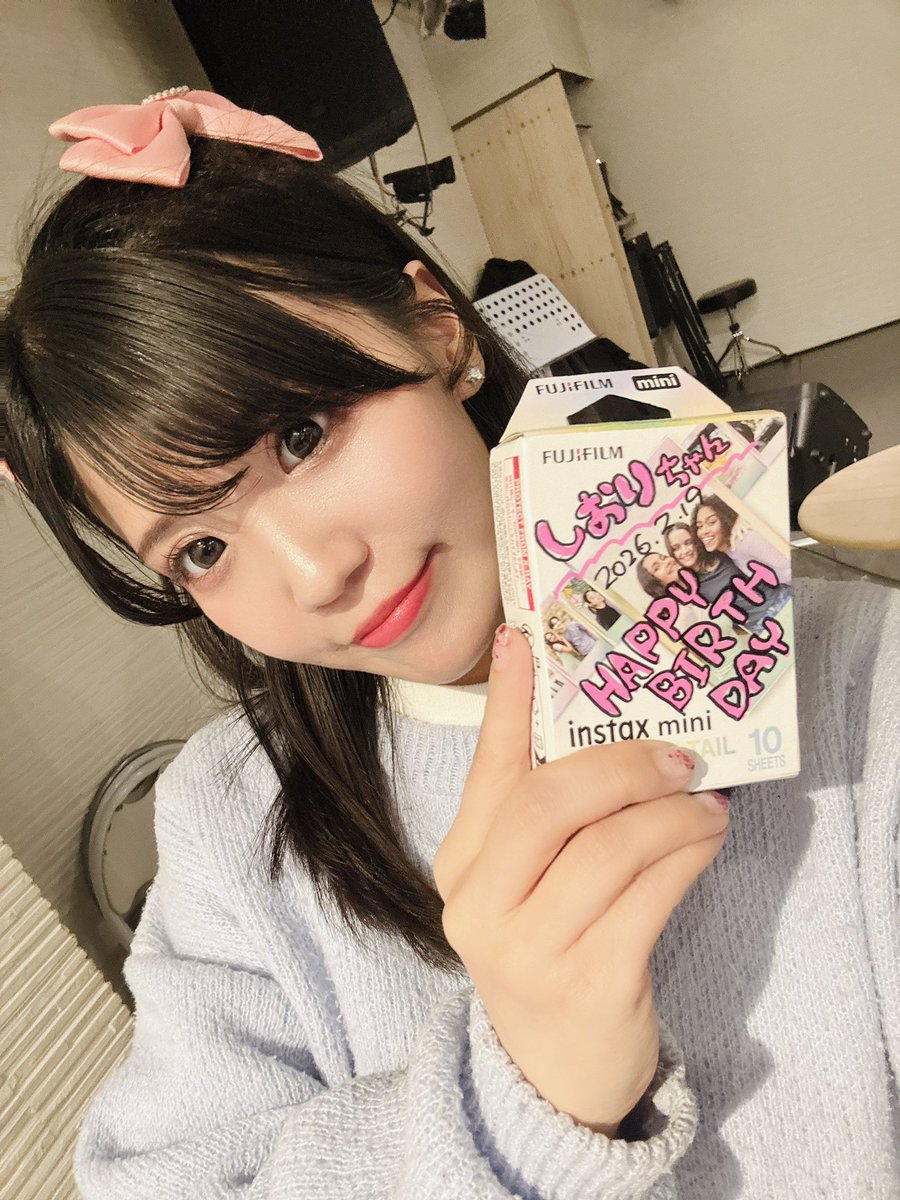 おはようございます·͜· °⑅ 例の今井さんからいただいたチェキフィルム