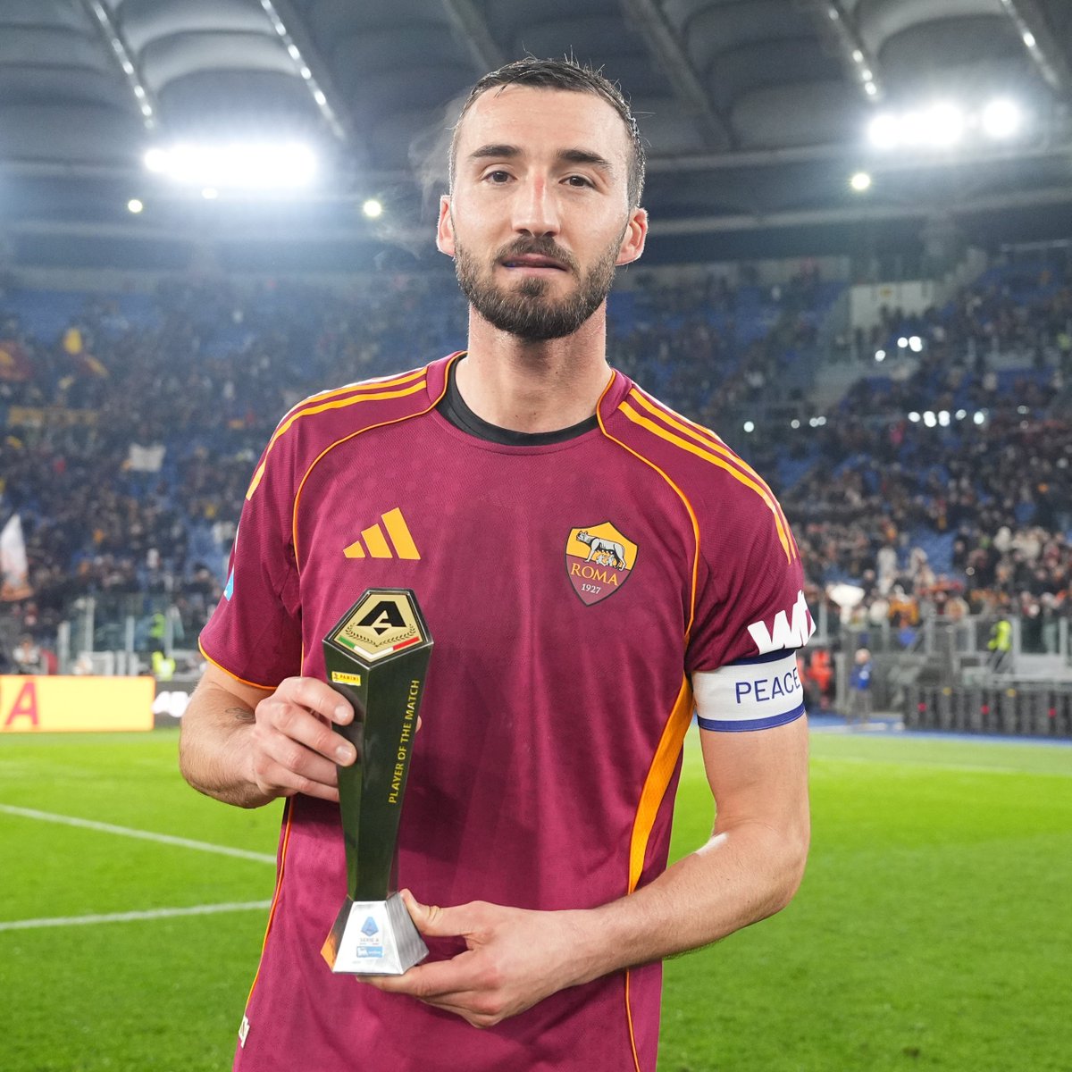 SerieA_EN's tweet image. Bryan Cristante is the Panini Player of the Match! 🏆

#RomaCremonese