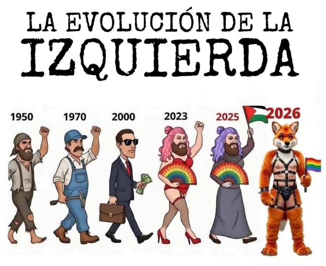 La evolución de la izquierda!