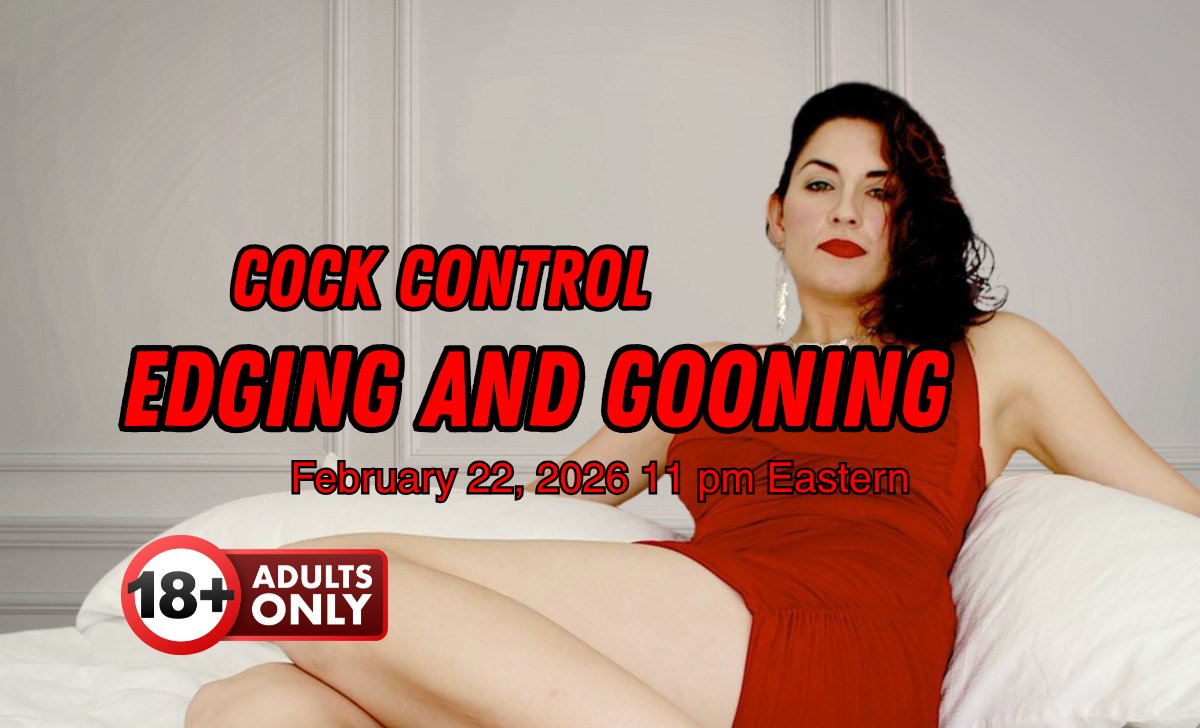 Listen LIVE: podbean.com/lsw/enchantrix… tonight it's all about edging and gooning! Cock Control! What is it? Find out!

Join the chat: communitykink.com