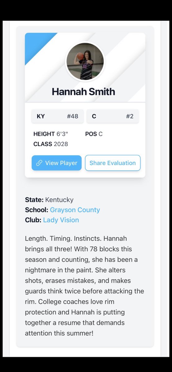 Thank you <a href="/PGHdavidKY/">David Fortner</a>  for the write up. 
<a href="/PGHKentucky/">Prep Girls Hoops Kentucky</a> <a href="/PGHAkeem/">Akeem Webb</a> <a href="/LadyVisionHoops/">Girl's Vision Elite</a> <a href="/riseupsports1/">Rise Up Sports Media</a> <a href="/alyxwhite_/">Alyx White</a>