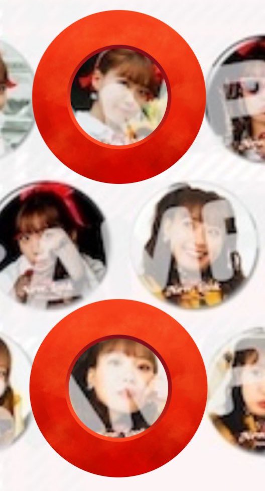 斉藤朱夏 New Look 缶バッジ 交換 希望 譲)1枚目の画像 求)2枚目の