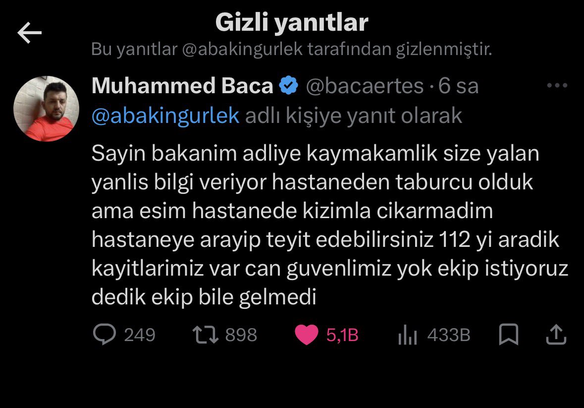 Bakana bak mağdur babanın yorumunu gizliyor