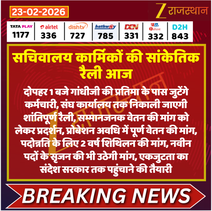 ZEE Rajasthan tweet media