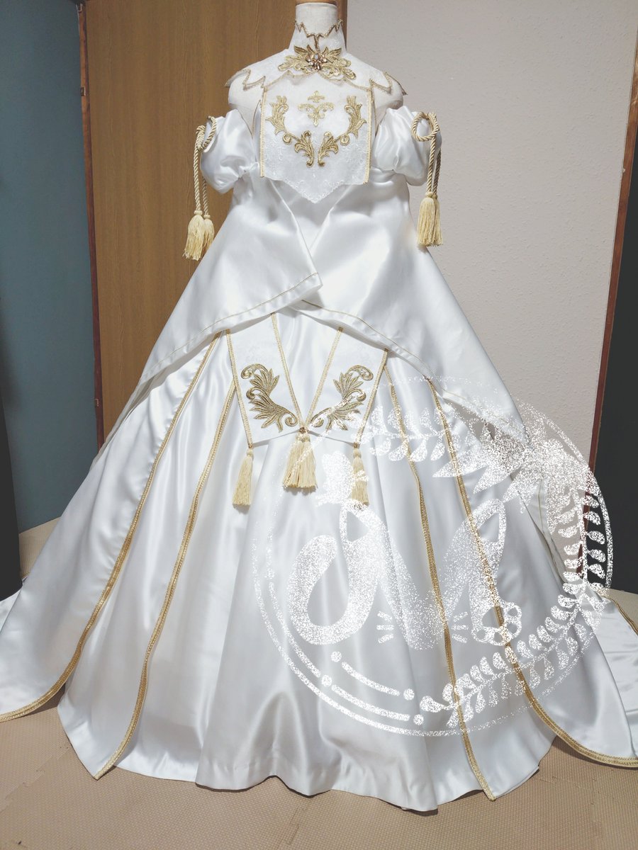 FGOからロード・ログレス第二再臨ドレスの完成ー！ 女王らしい気品