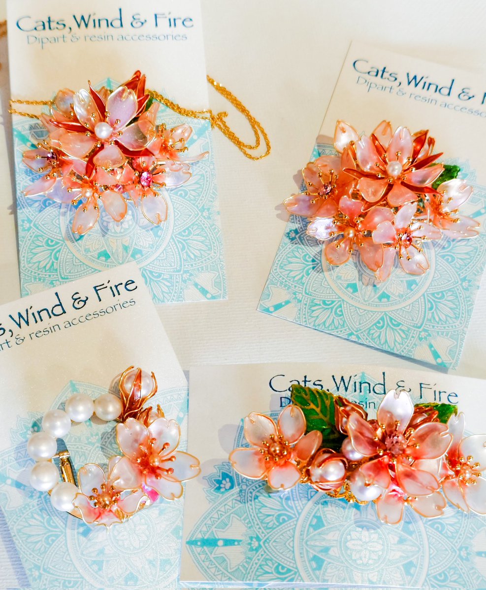 今日2/23はminneあいことばクーポン、Creemaはポイント5倍の日 桜の