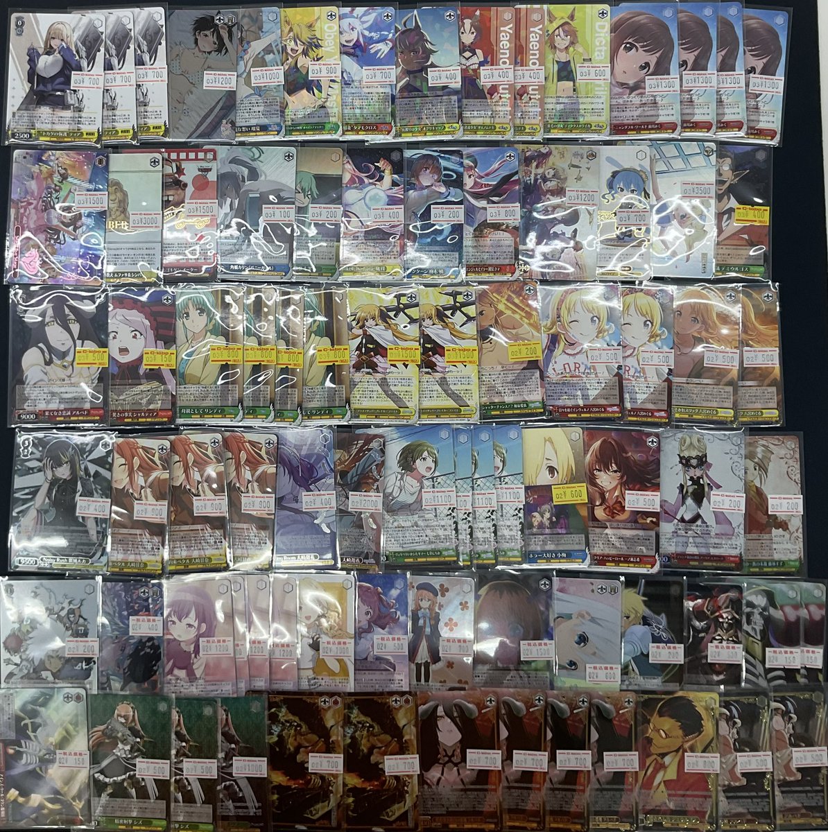 なんば店 WS 販売情報】 #ヴァイスシュヴァルツ 🌟入荷情報🌟 各