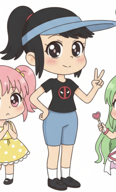 tatum_jame33182's tweet photo. TheLoudHouse #chibi #anime #leryloud #luisaloud #barbaraperry #kay 

かわいいチビアニメ 😍😊

レリー・ルイサ・バーバラとケイ https://t.co/vA5zMA4pyE