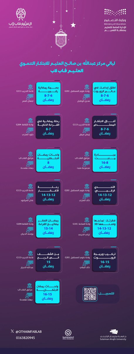 مركز العثيم للابتكار التنموي ( العثيم فاب لاب ) tweet media