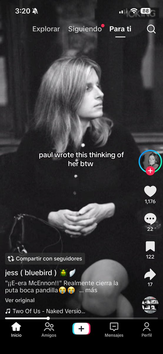 first of all, i’m not an extreme person about mclennon and i respect the opinion of people who decide not to believe in it
i also adore linda in every aspect
but some people really choose to be blind saying things like that two of us was not about john😪