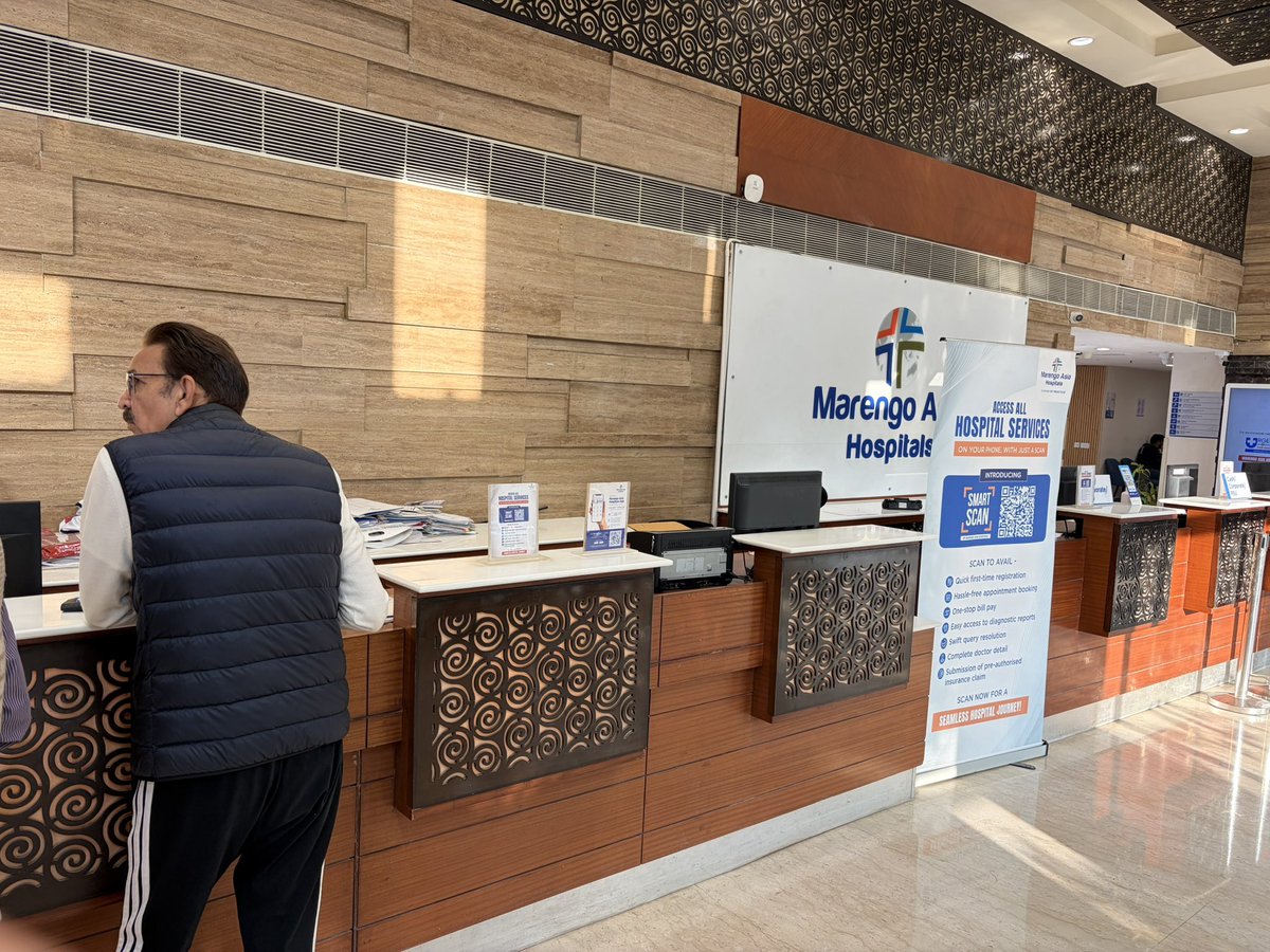 SamratTheAshok's tweet photo. Marengo hospital billing counters at 8.20 hrs. https://t.co/uq4VzUR9FO