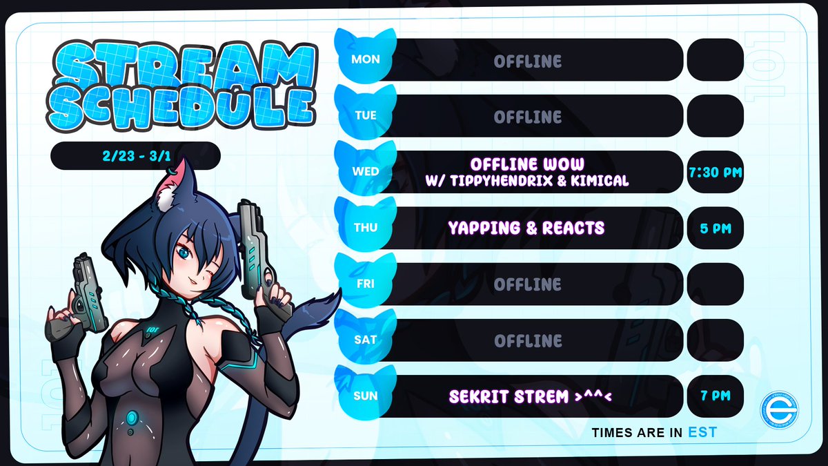 Eilucat 🔫😾💙 tweet media