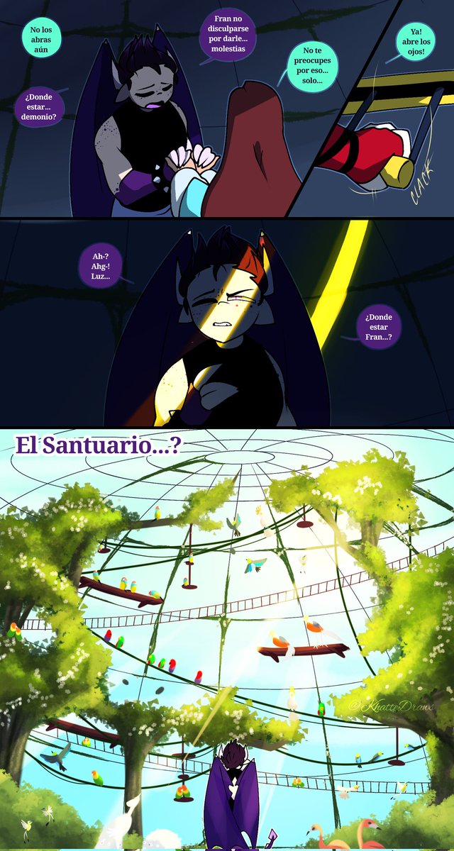 ✨💜💔 ˗ˏˋ EL SANTUARIO 1/5 ˎˊ˗ 💔💜✨ 

Abre los ojos! ...~💜