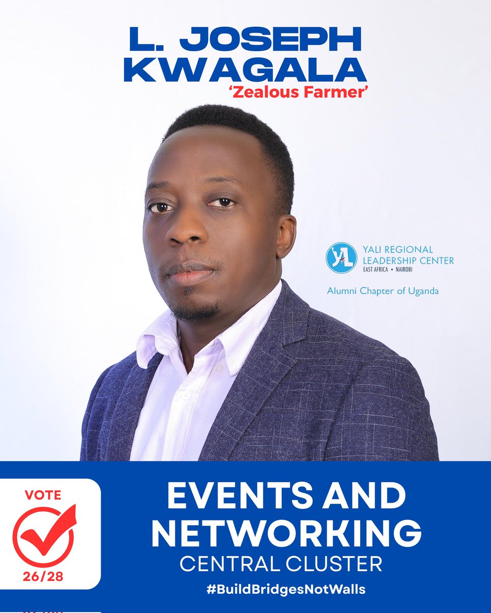 Passionate connector and events maestro for YALI Regional Leadership Centre. Alumni Chapter Uganda! Building lasting bridges, sparking collaborations, and turning gatherings into game-changers. #BuildBridgesNotWalls 
Let's network and transform Uganda &amp; beyond together...!
