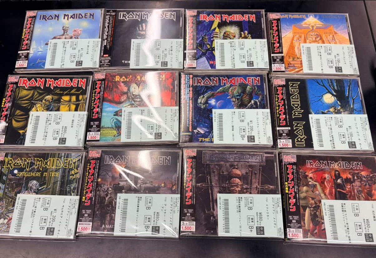 新着中古情報💿】 HARD ROCK/HEAVY METALの中古CDが、100点以上本日