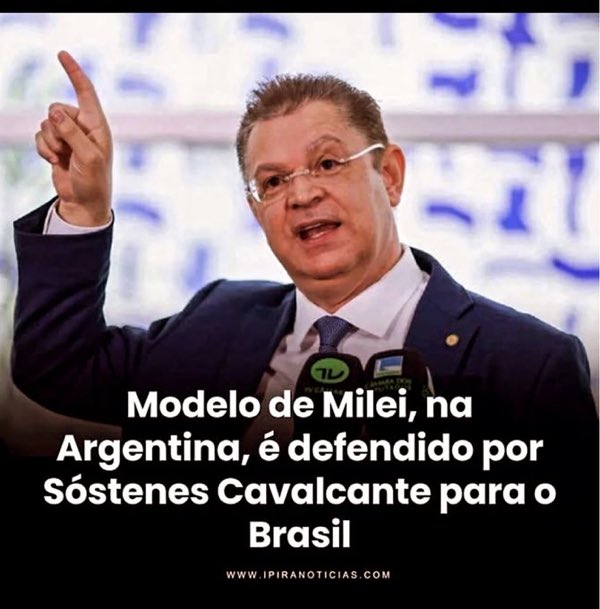 🇧🇷 Ele quer instalar no Brasil toda a desgraça que está acontecendo na Argentina 🇦🇷 esse …. Serviçal da família Bolsonaro.
