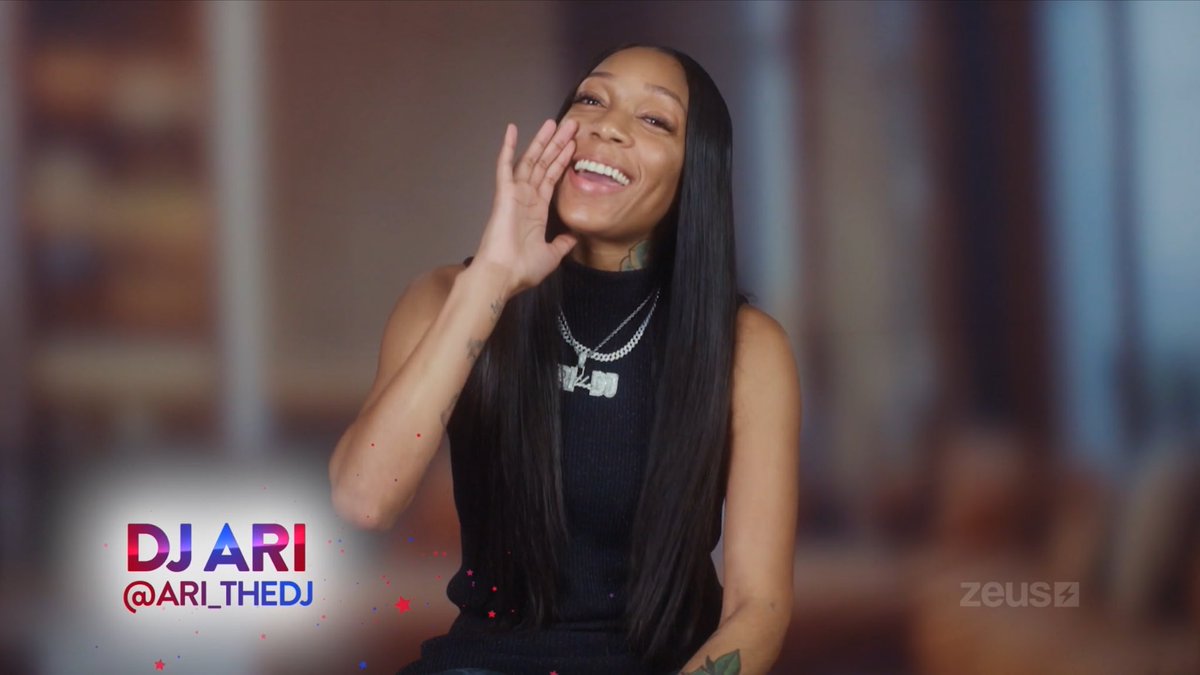 The new dj is so tea Dj Ari 
#BaddiesUSA