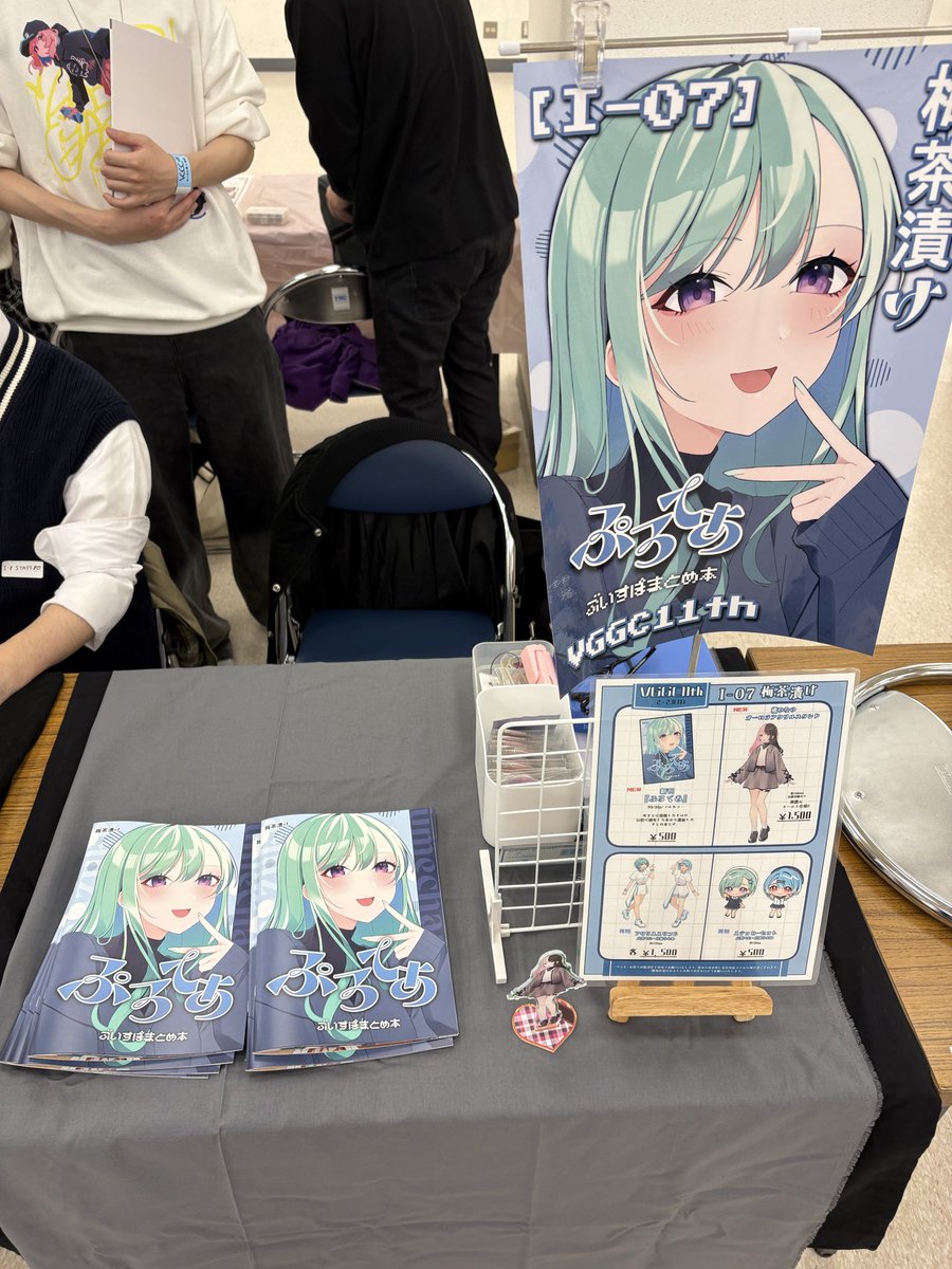 設営完了しました！
本日はよろしくお願いします！
#VGGC11th