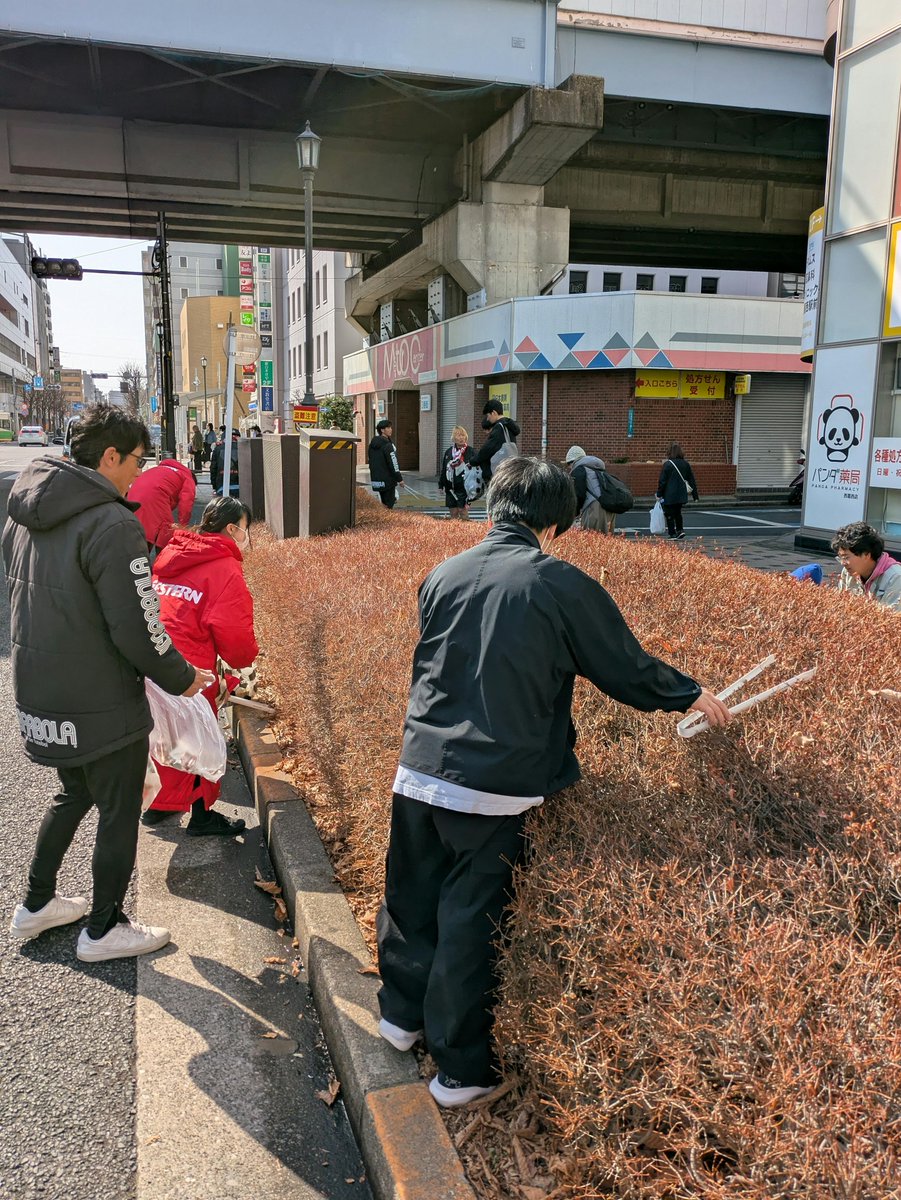 23クリーンプロジェクト🧹】参加✨ 今月も東京23FC様主催の清掃活動に