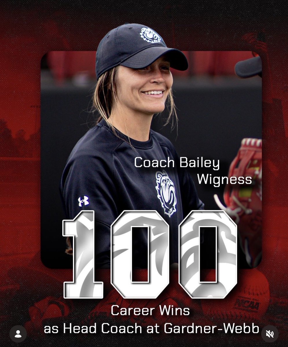 Gardner-Webb Softball tweet media