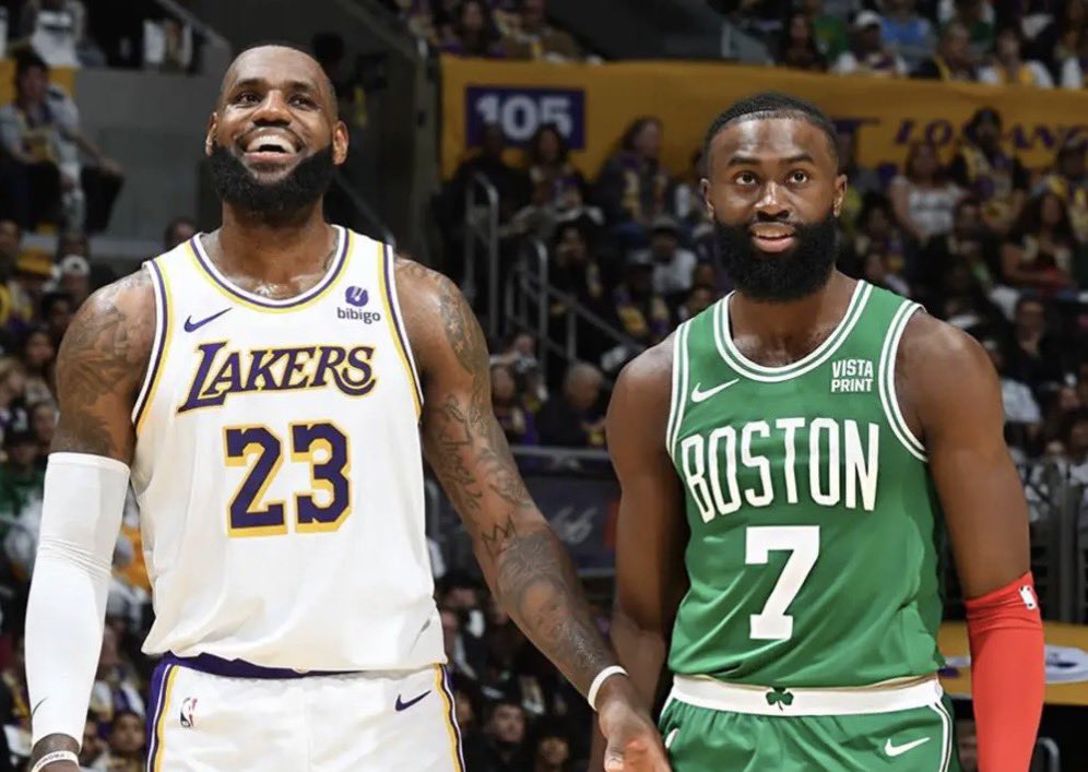 LeBron on Jaylen Brown’s MVP candidacy:

“I don’t understand why his name isn’t getting talked about. Like nobody gave them a shot before the season and he’s averaging 30. It’s a popularity contest.”