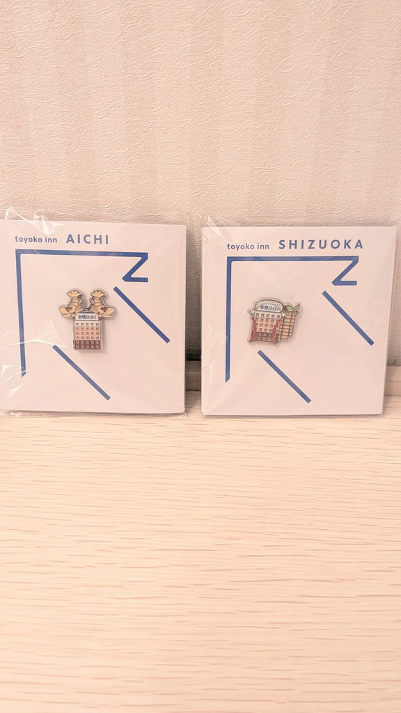 そ言えば今回から前泊後泊した時は思い出にピンバッジを買おうと思い