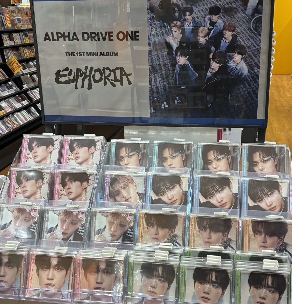 ALPHADRIVEONE】 THE 1ST MINI ALBUM『#EUPHORIA』 ⭐️JEWEL CASE Ver