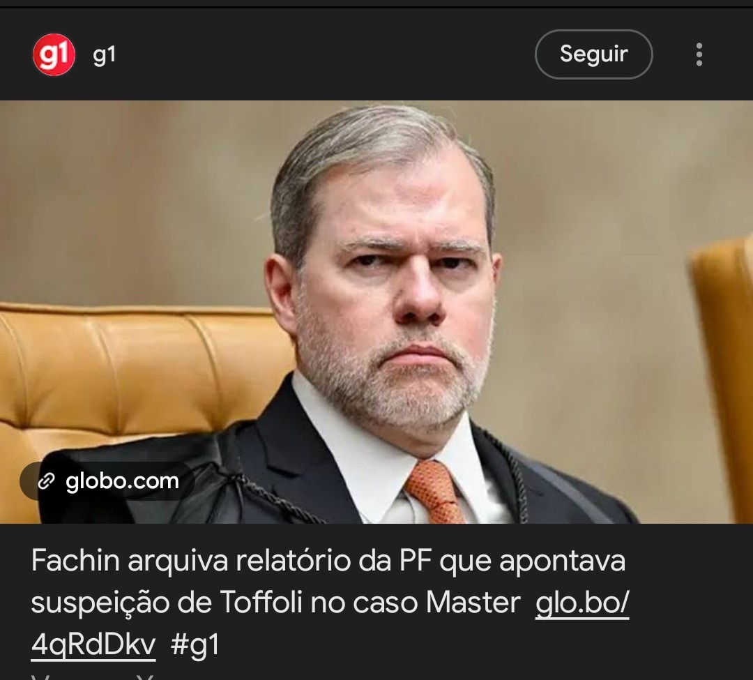 Este país não e um país sério esse e o Brasil da corrupção Brasil da bandidagem o <a href="/STF_oficial/">STF</a>  deveria ser respeitada por ser órgão jurídico mais ali está o que há de mais podre na república, <a href="/STF_oficial/">STF</a>  e a instituição mais podre que existe no Brasil.