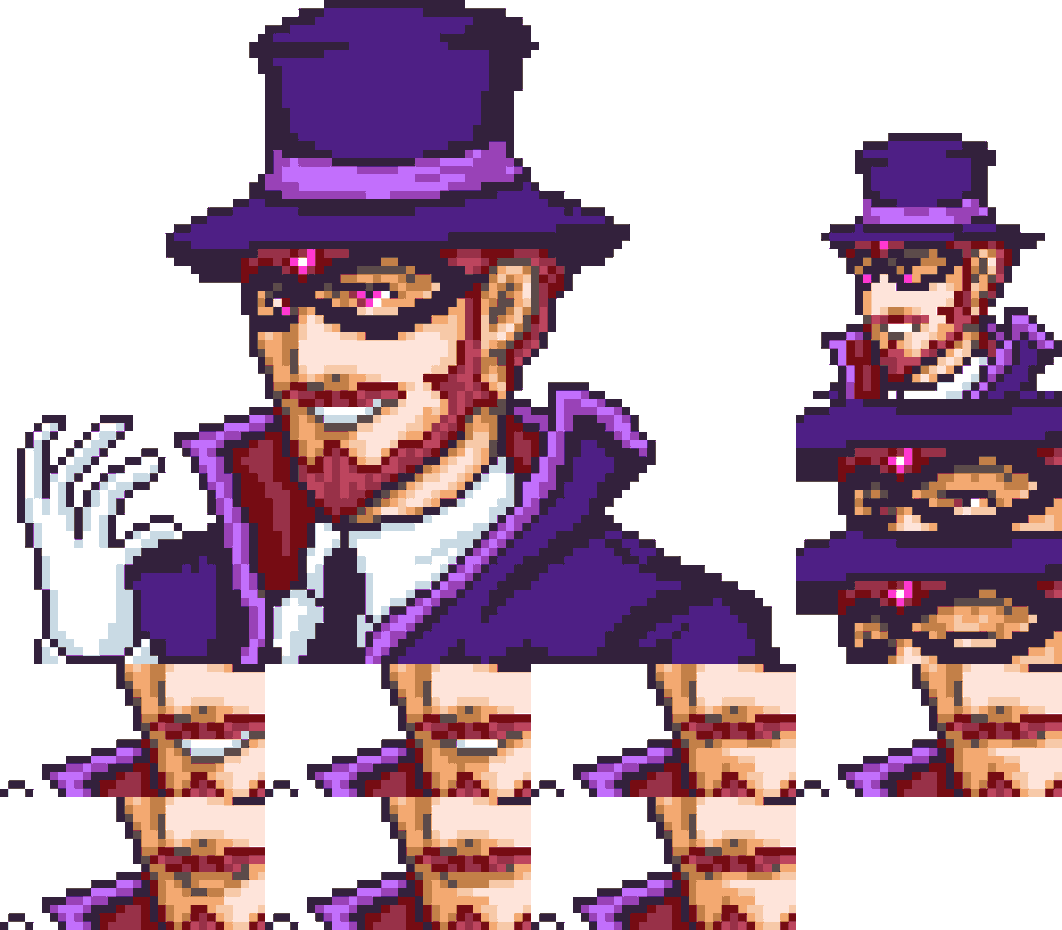 YurikoCorvera's tweet photo. I've had these Fire Emblem GBA sprite sheets of the Party Crashers that i commissioned for a while and i totally didn't forget to upload them here but BEHOLD! :3

@TrueKingOfSkill 
@Vernias_T (happy late birthday btw 🥳🎂)
@TCNick3 
@SophistEevee 

yall can use them however you can and hope yall like them! 

all credit for these goes to Spectral_Latte on Fiverr