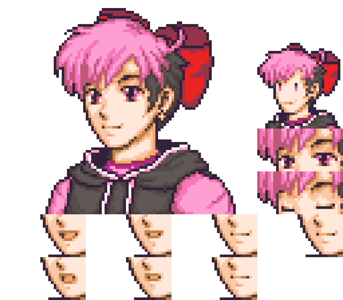 YurikoCorvera's tweet photo. I've had these Fire Emblem GBA sprite sheets of the Party Crashers that i commissioned for a while and i totally didn't forget to upload them here but BEHOLD! :3

@TrueKingOfSkill 
@Vernias_T (happy late birthday btw 🥳🎂)
@TCNick3 
@SophistEevee 

yall can use them however you can and hope yall like them! 

all credit for these goes to Spectral_Latte on Fiverr