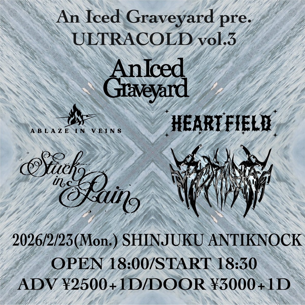 An Iced Graveyard ❄️2/23 (月・祝) 自主企画開催❄️ tweet media