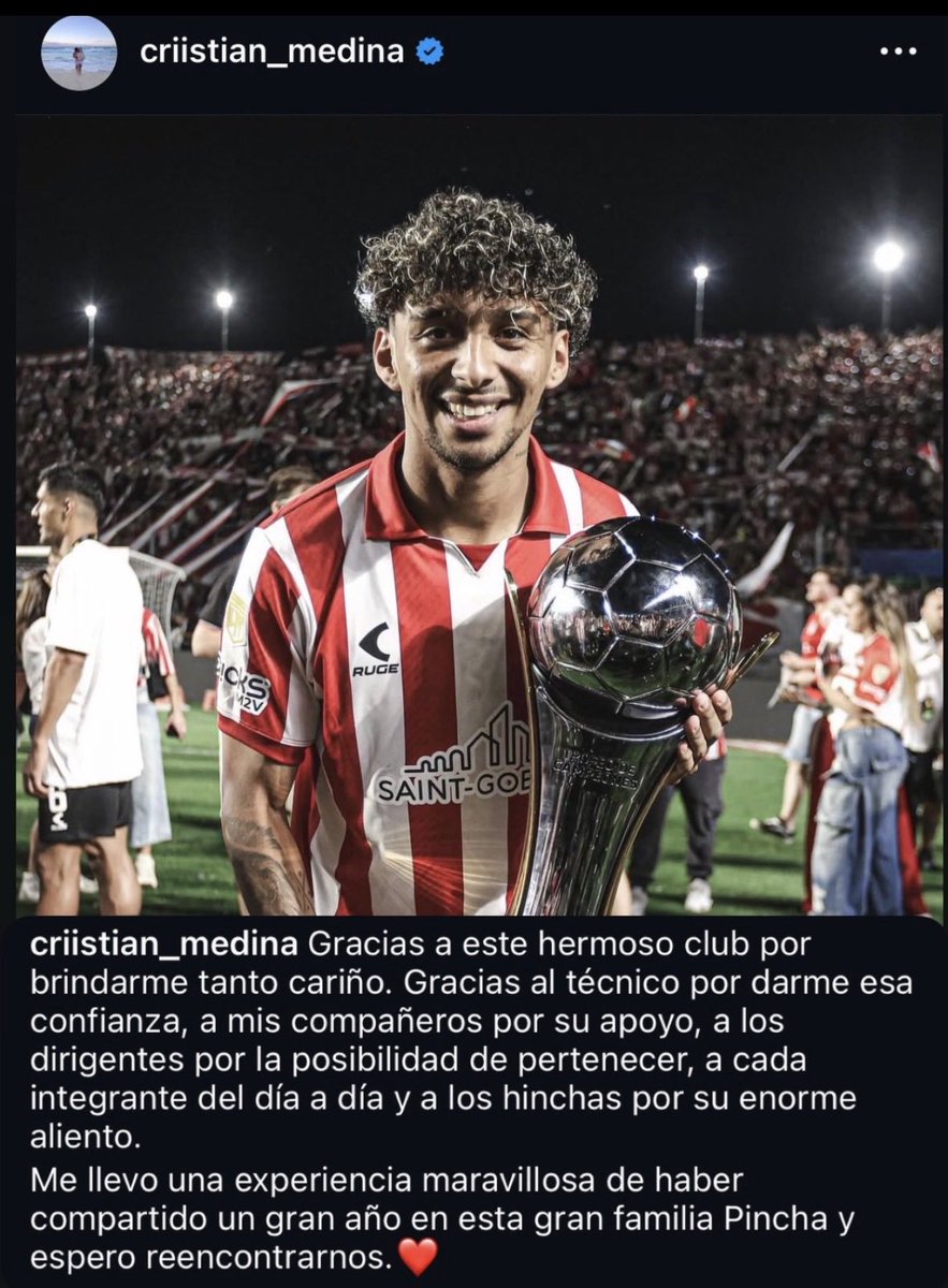 Un año en el club y se despide como un señor, pobre aquel que se le subió la tintura a la cabeza…. #EDLP
