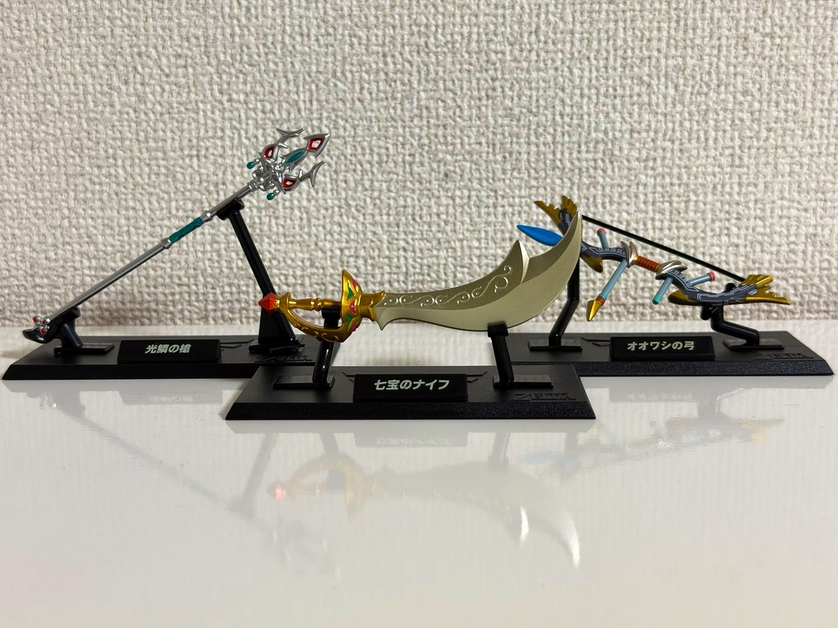 本日発売の「ゼルダの伝説 ウェポンコレクション」をNintendo OSAKAで