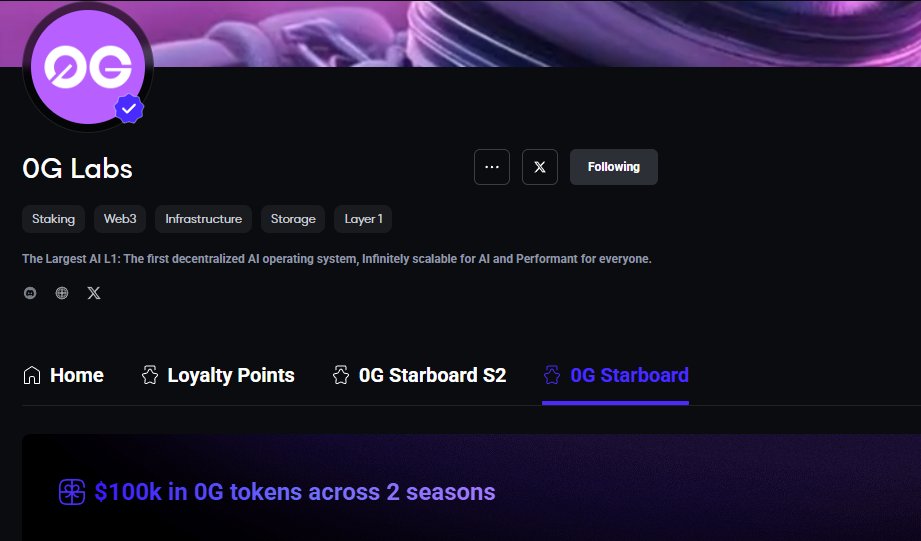 Happy Monday mọi người
Tuần mới. Khởi đầu mới 😍

Vĩ mô chung hiện tại vẫn còn ảm đạm lắm. Sẵn sàng tinh thần đón chờ những điều tiêu cực hơn nữa

Thời gian này học hỏi và nghiên cứu dự án, tìm cơ hội thoai. Thường trong nguy có cơ

<a href="/0G_labs/">0G Labs (Home of Infinite AI)</a> mùa 2 vẫn