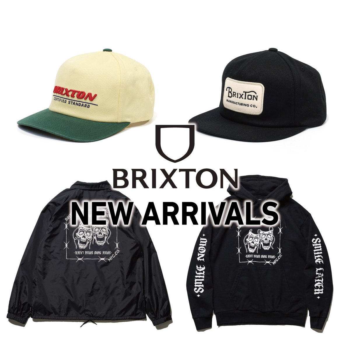 Feelin_osaka's tweet image. 【BRIXTON】4点新入荷
feelin-osaka.com

SPRING 2026新作！
コーチジャケット ×1
フーディー ×1
スナップバックキャップ ×2

春コーデに使えるアイテムがラインナップ！

#brixton #ブリクストン #feelinosaka