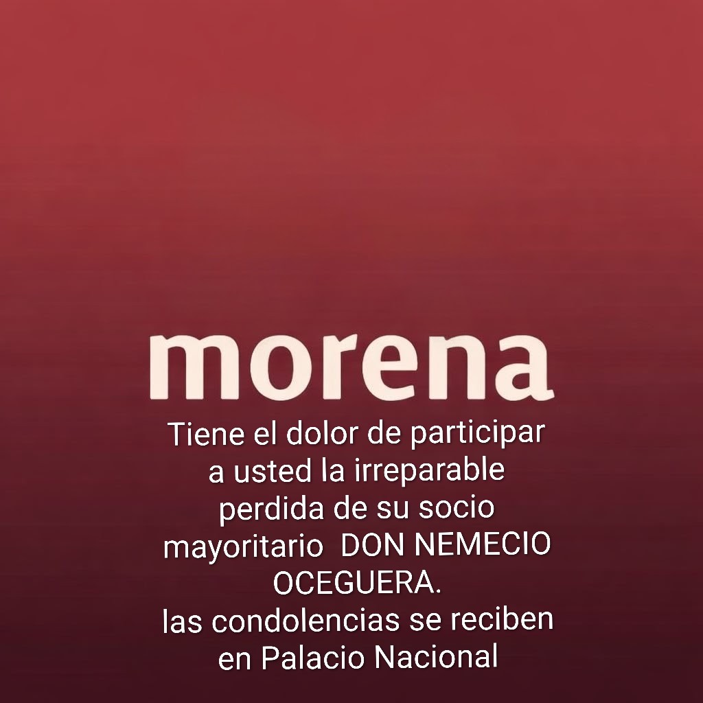 Hey chairos por si quieren ir a dar el pésame, a palacio nacional por la muerte del Mencho 👇💥