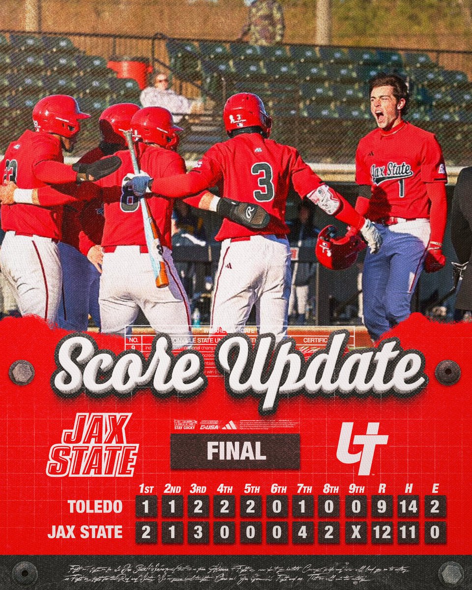 Jax State Baseball tweet media