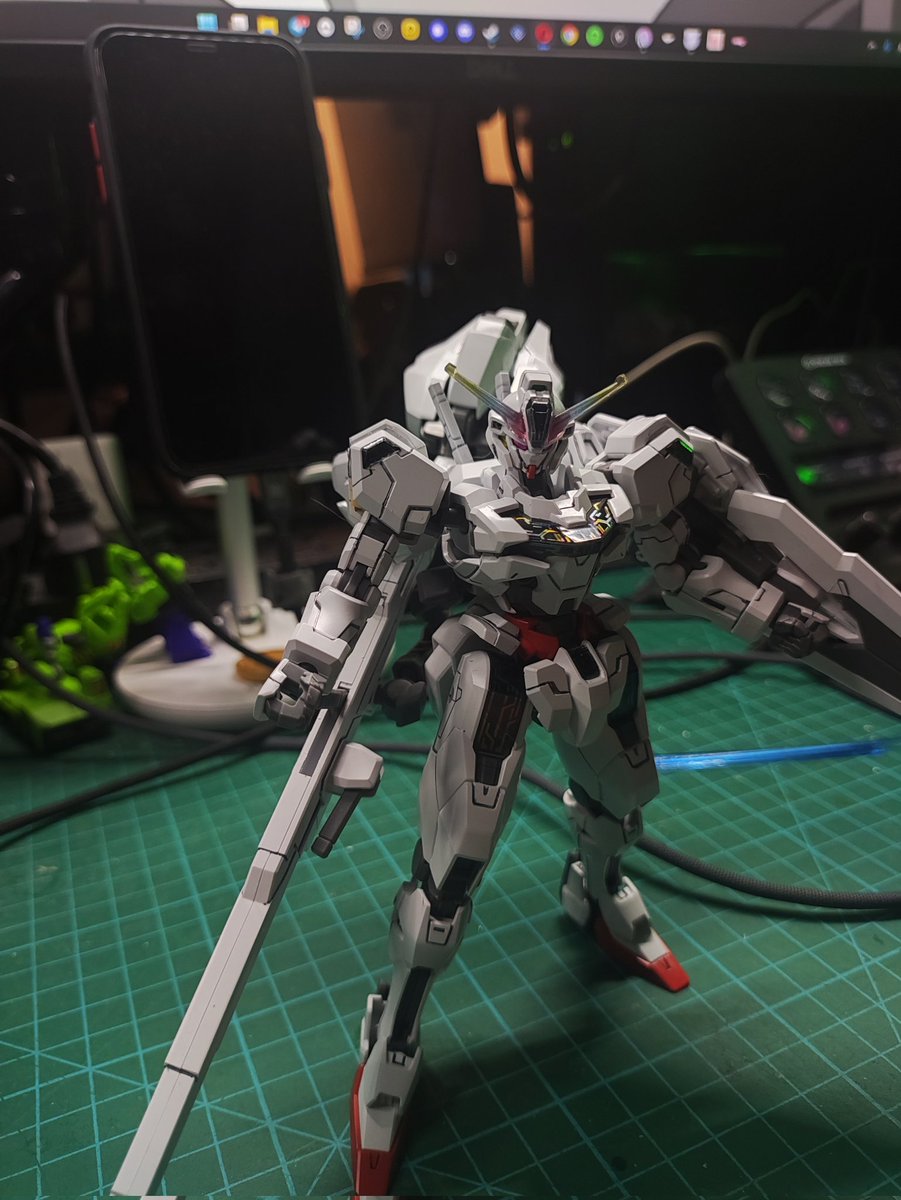 TakashiWahrkeit's tweet photo. Another Sunday another model assembled #gundam #witchfrommercury #calibarn https://t.co/3vzFho2e6m